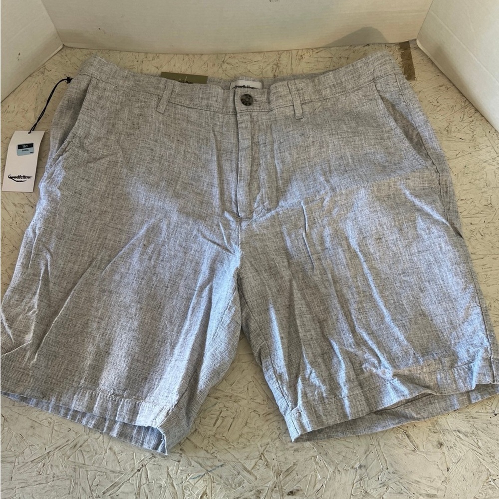 Goodfellow flat-front shorts for men